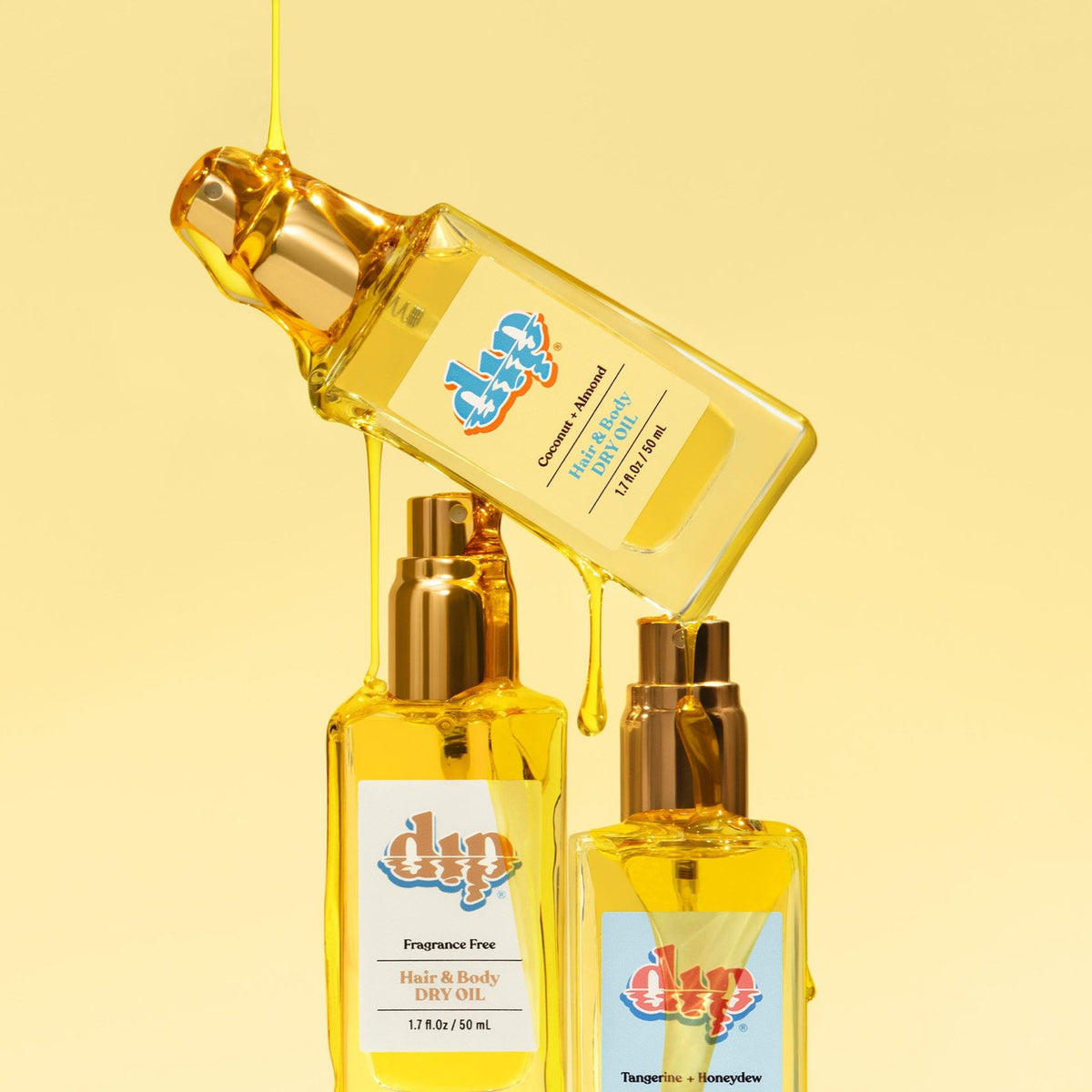 Hair & Body Dry Oil - Coconut & Almond