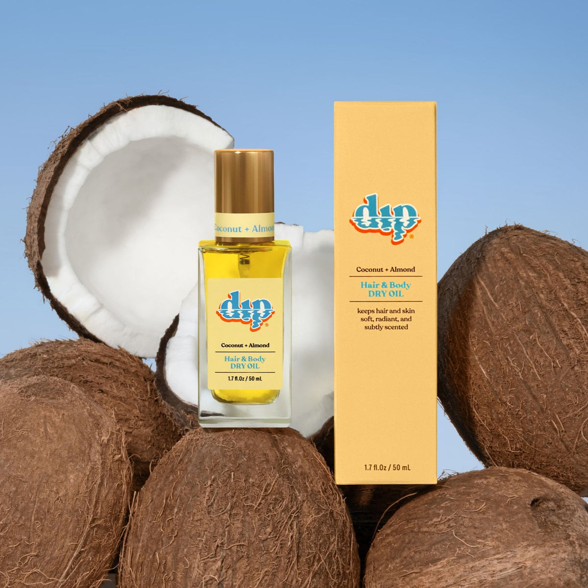 Hair & Body Dry Oil - Coconut & Almond