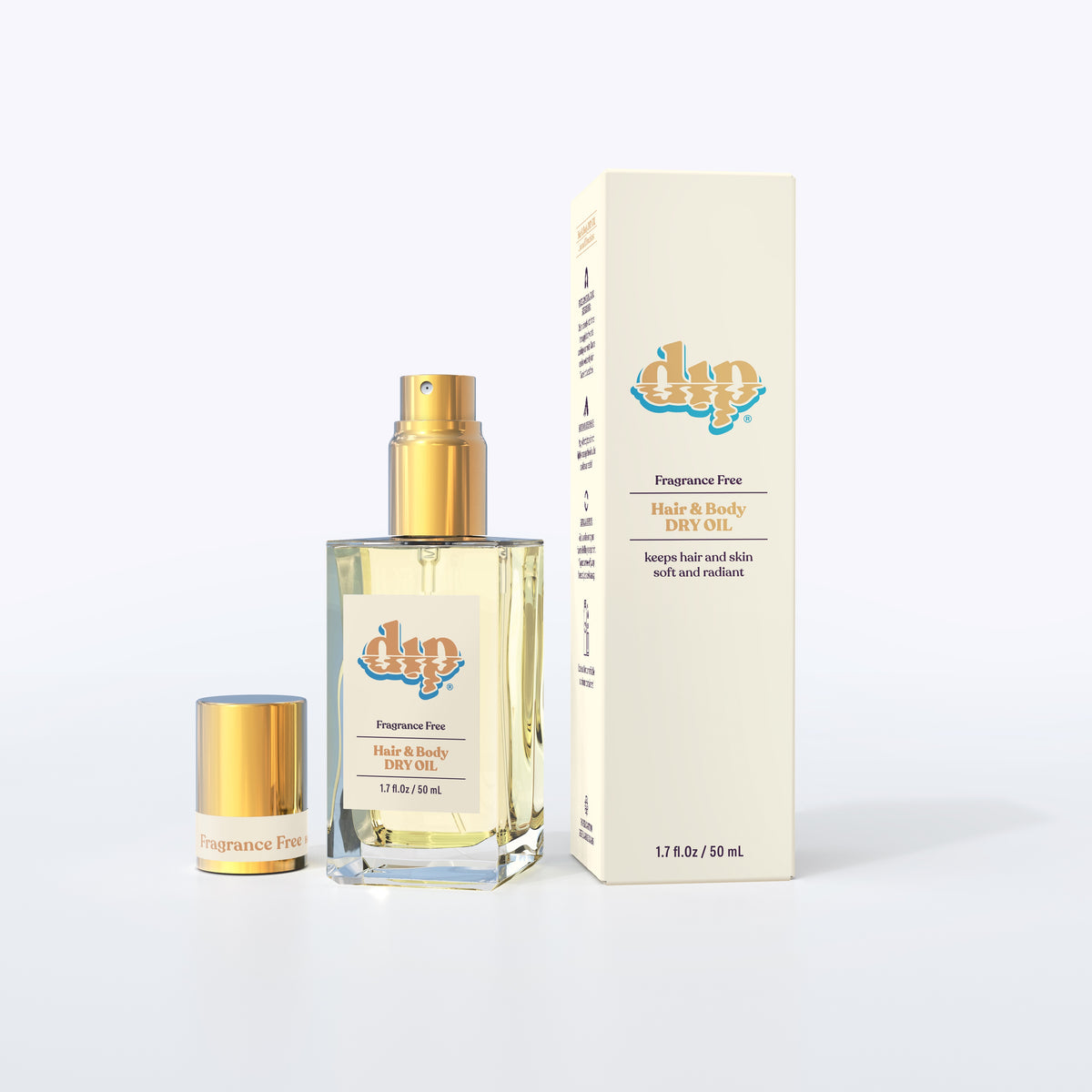 Hair & Body Dry Oil - Fragrance Free