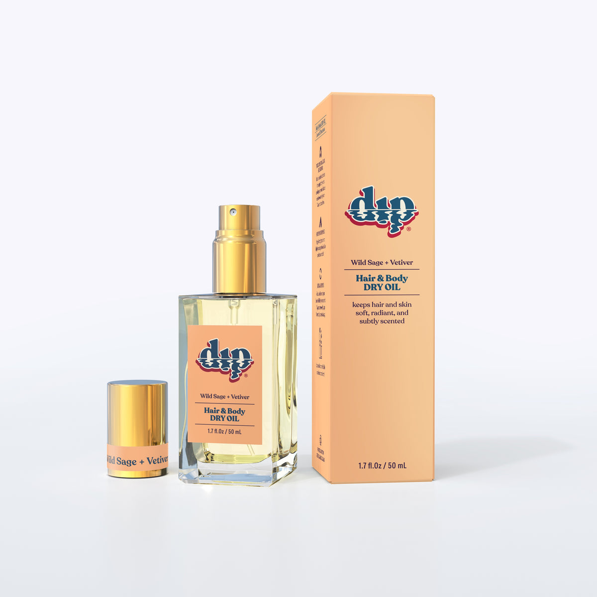 Hair & Body Dry Oil - Wild Sage & Vetiver