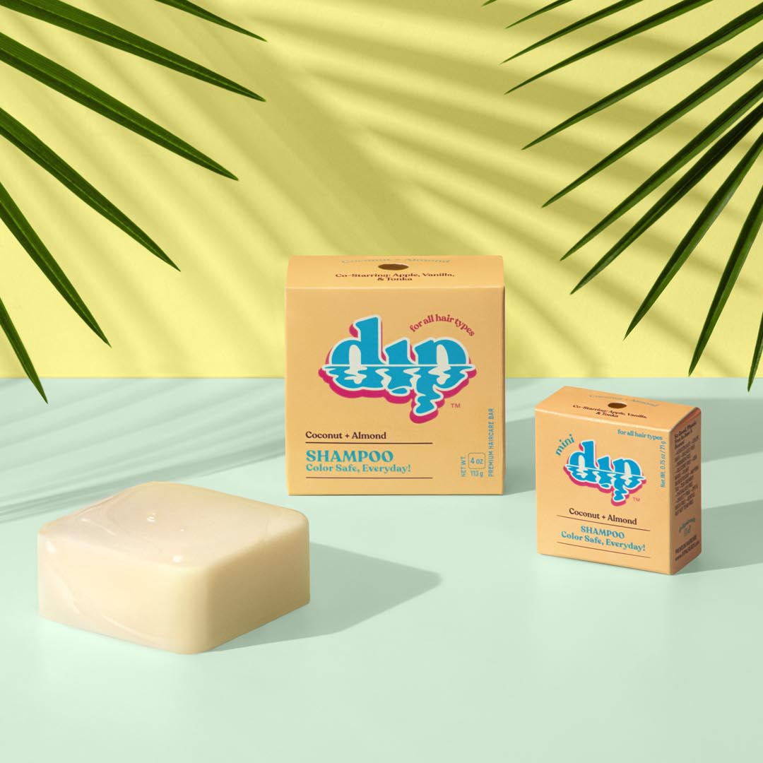 Dip Shampoo Triplet: Coconut & Almond  - Full Size