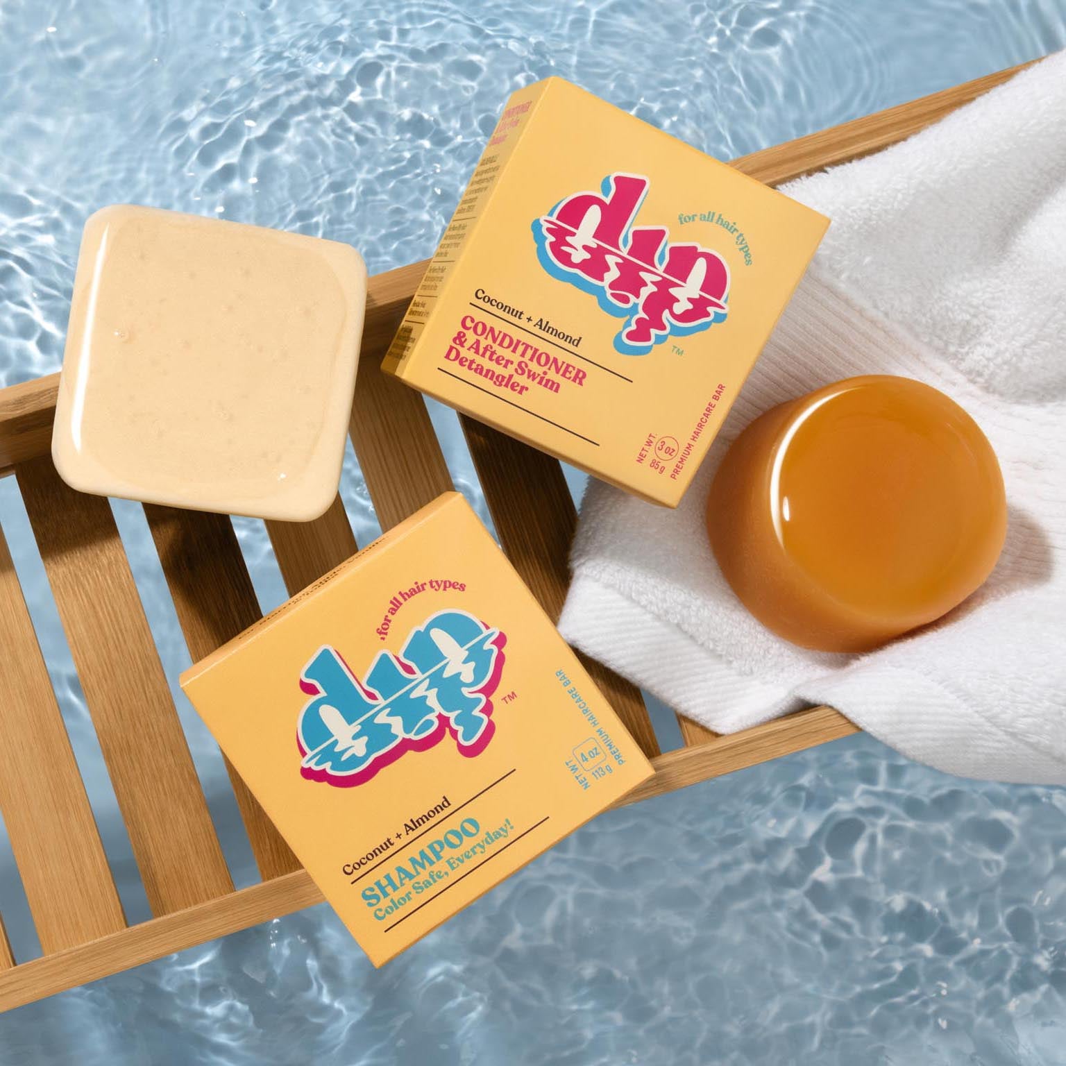 シャンプー EIKPRA Fit Delight Fd High Pack & Shower Coconut & Almond Shampoo and Conditioner Set | Dip – dip