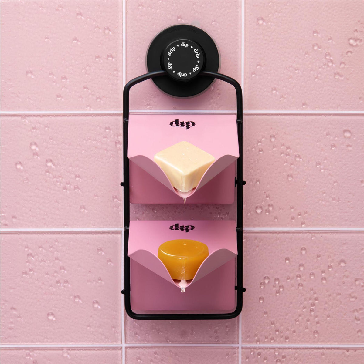 Pink Shower Rack with Stands | Dip – dip