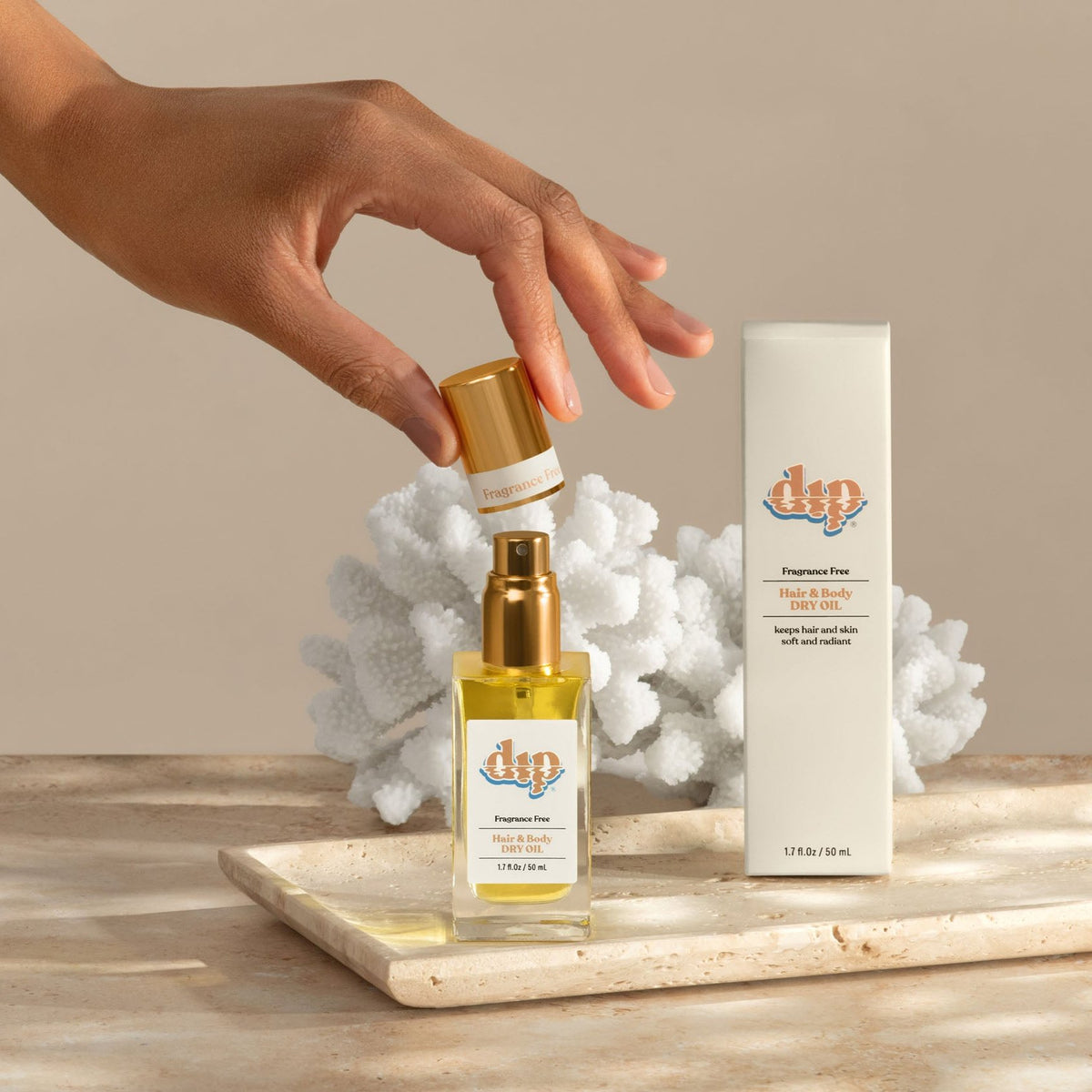 Hair & Body Dry Oil - Fragrance Free