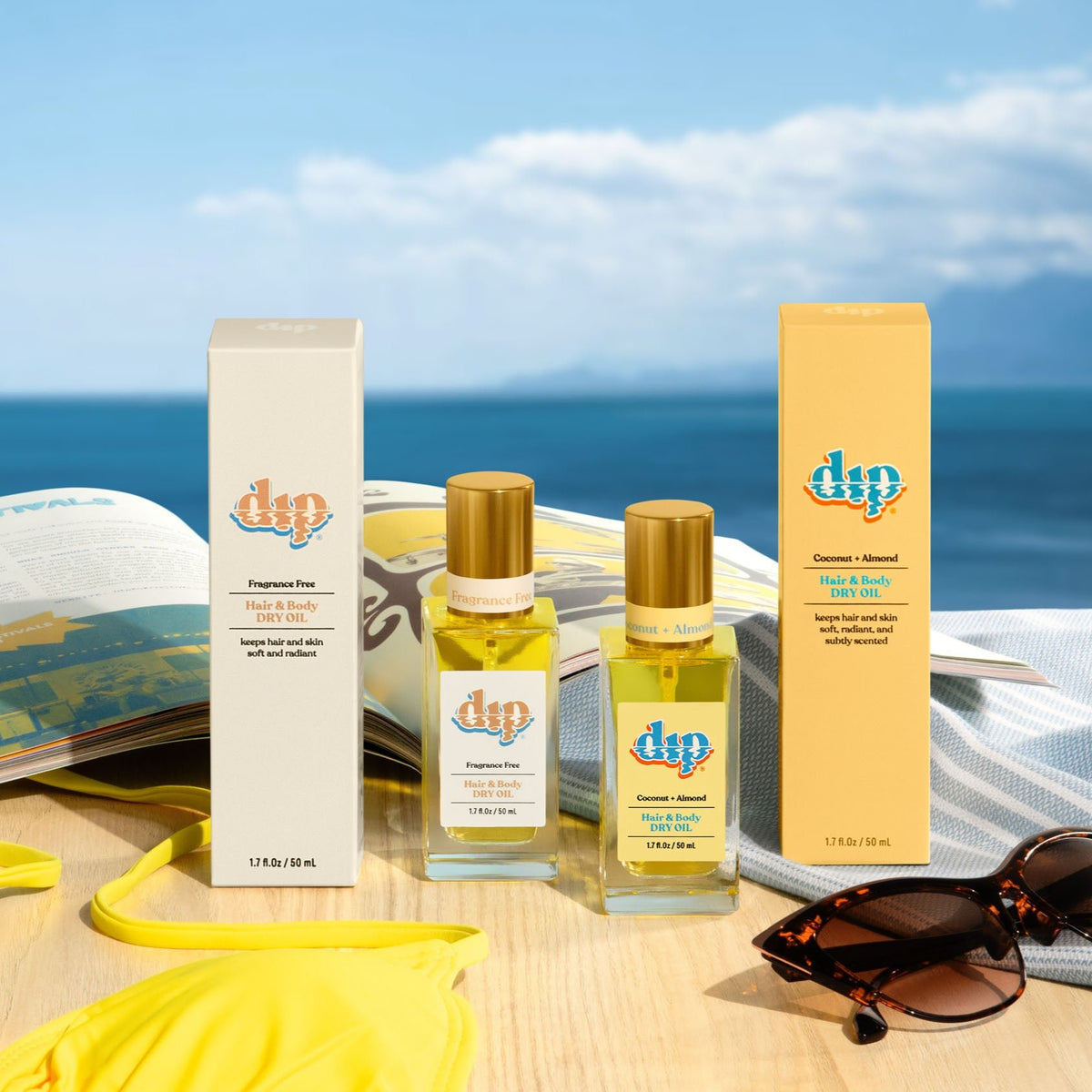 Hair & Body Dry Oil - Fragrance Free