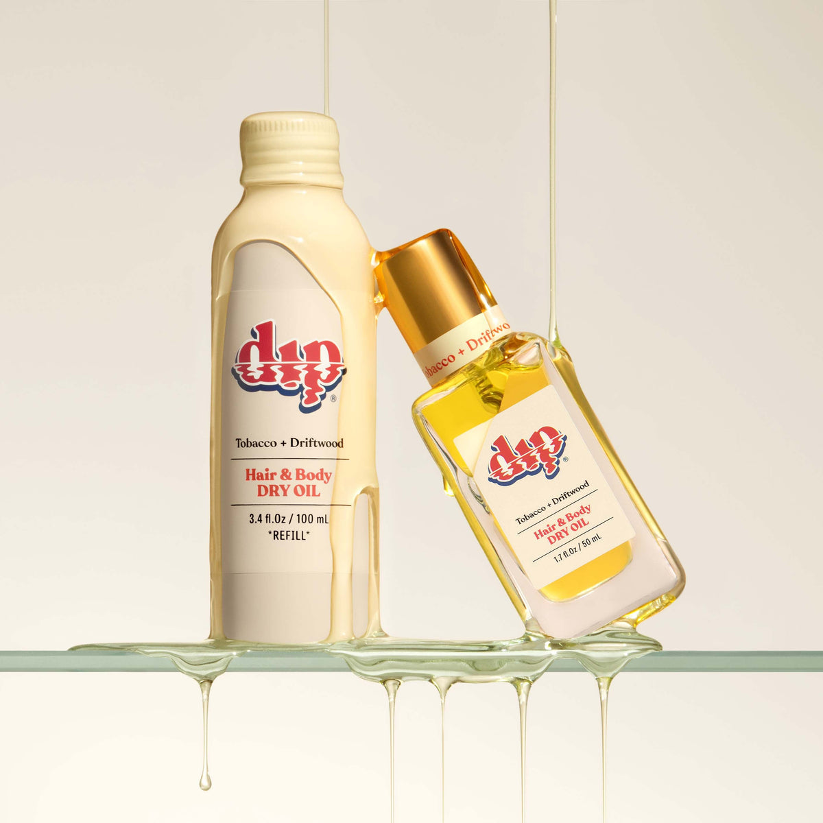 REFILL Hair & Body Dry Oil - Tobacco & Driftwood
