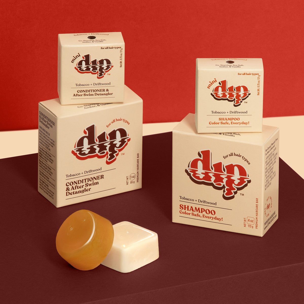 Double Dip: Tobacco & Driftwood - Minis