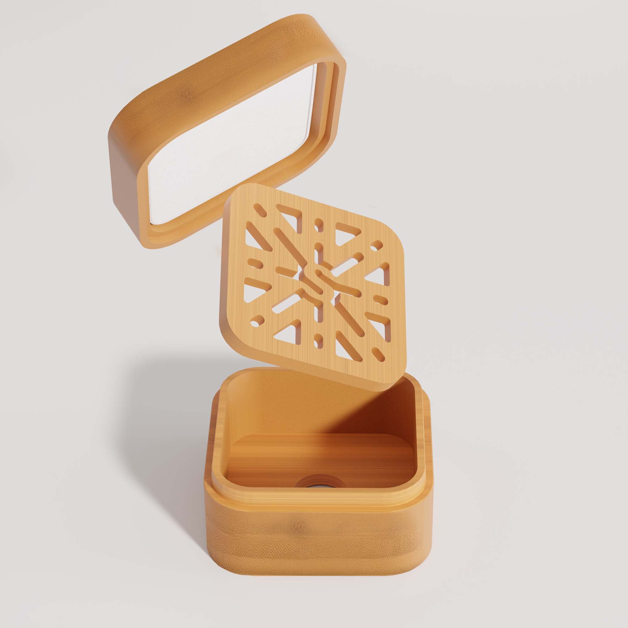 COUTURE SILKY SHAMPOO ポーチ Durable Bamboo Shampoo Travel Case | Dip – dip