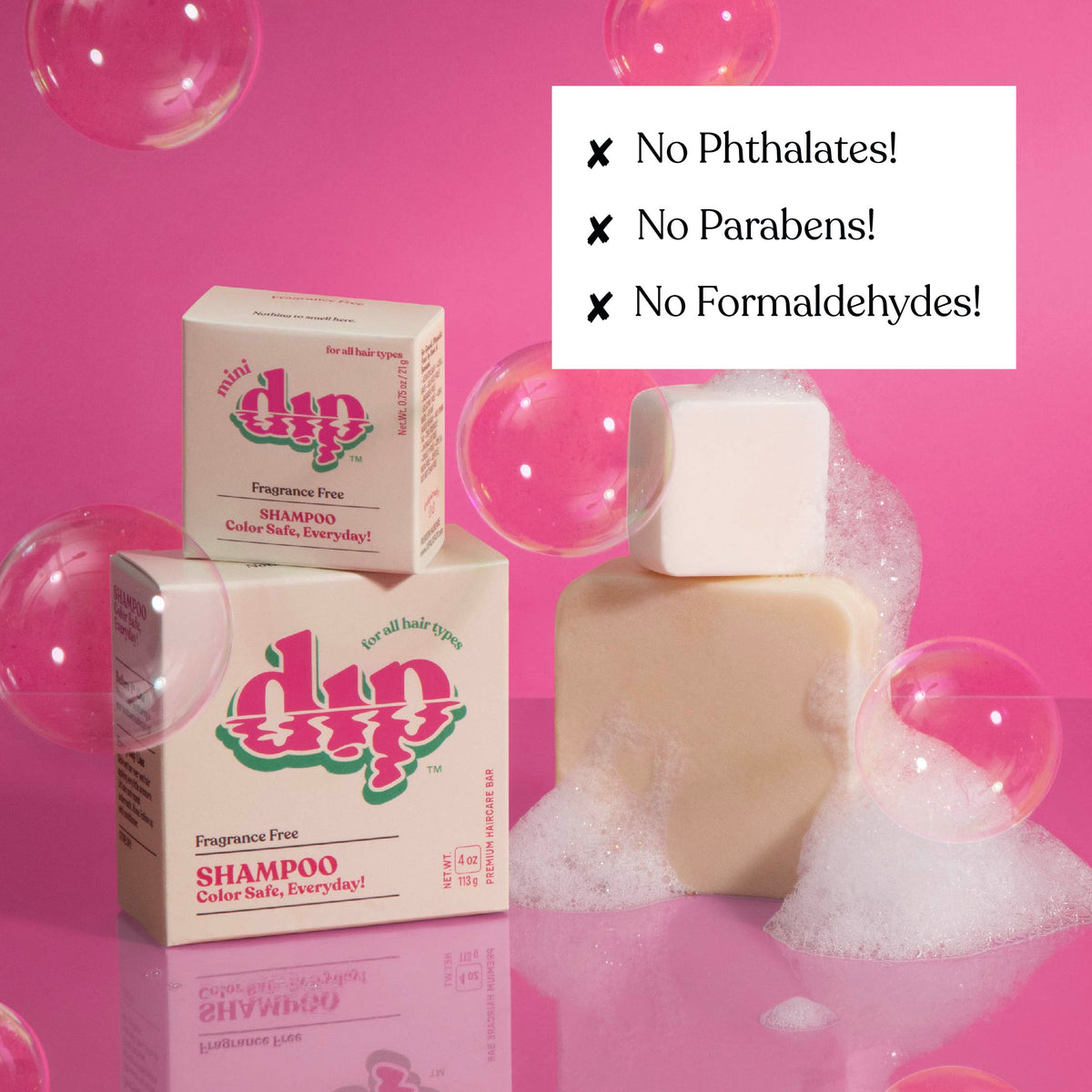 Color Safe Shampoo Bar for Every Day - Fragrance Free