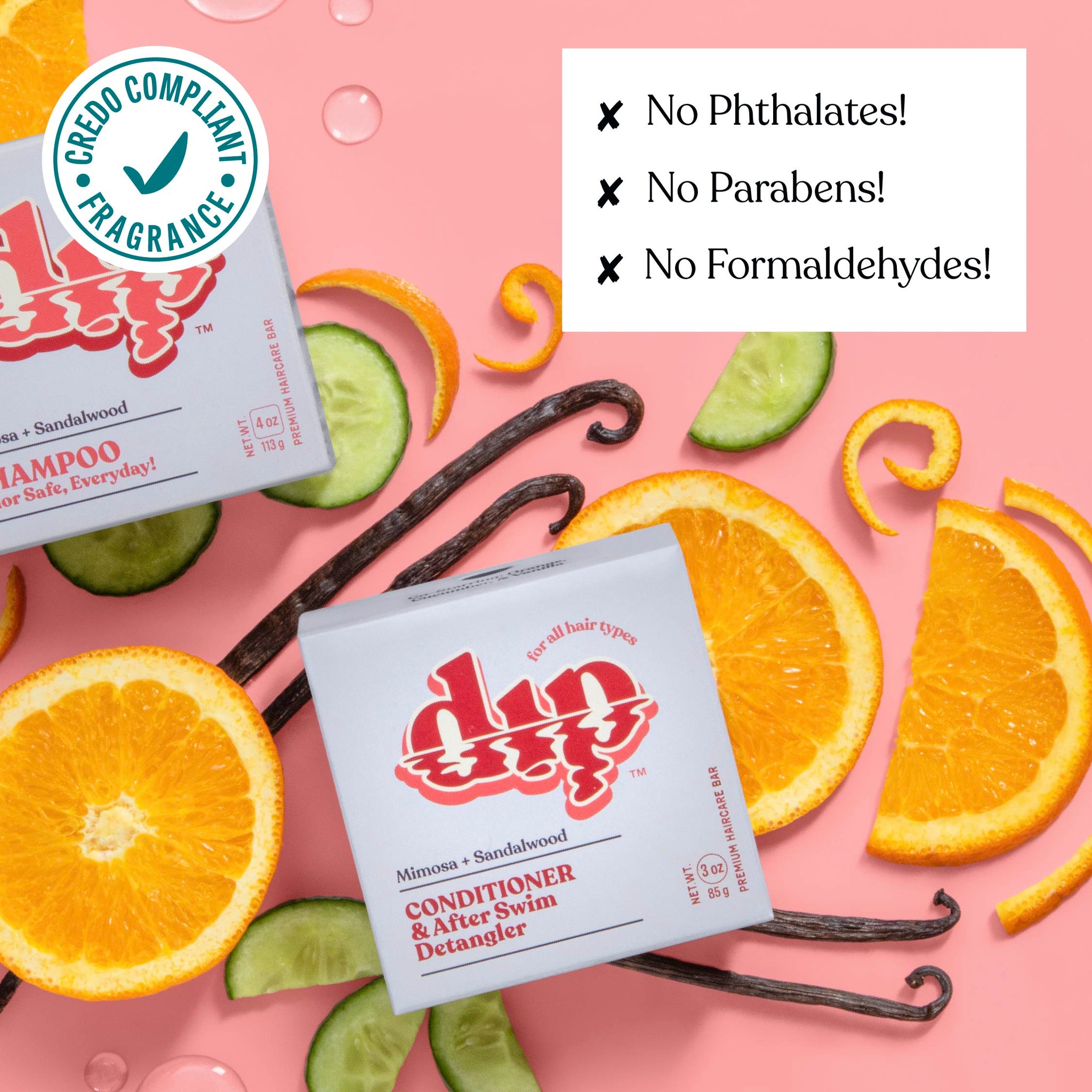 Mimosa & Sandalwood Conditioner Bar | Dip – dip