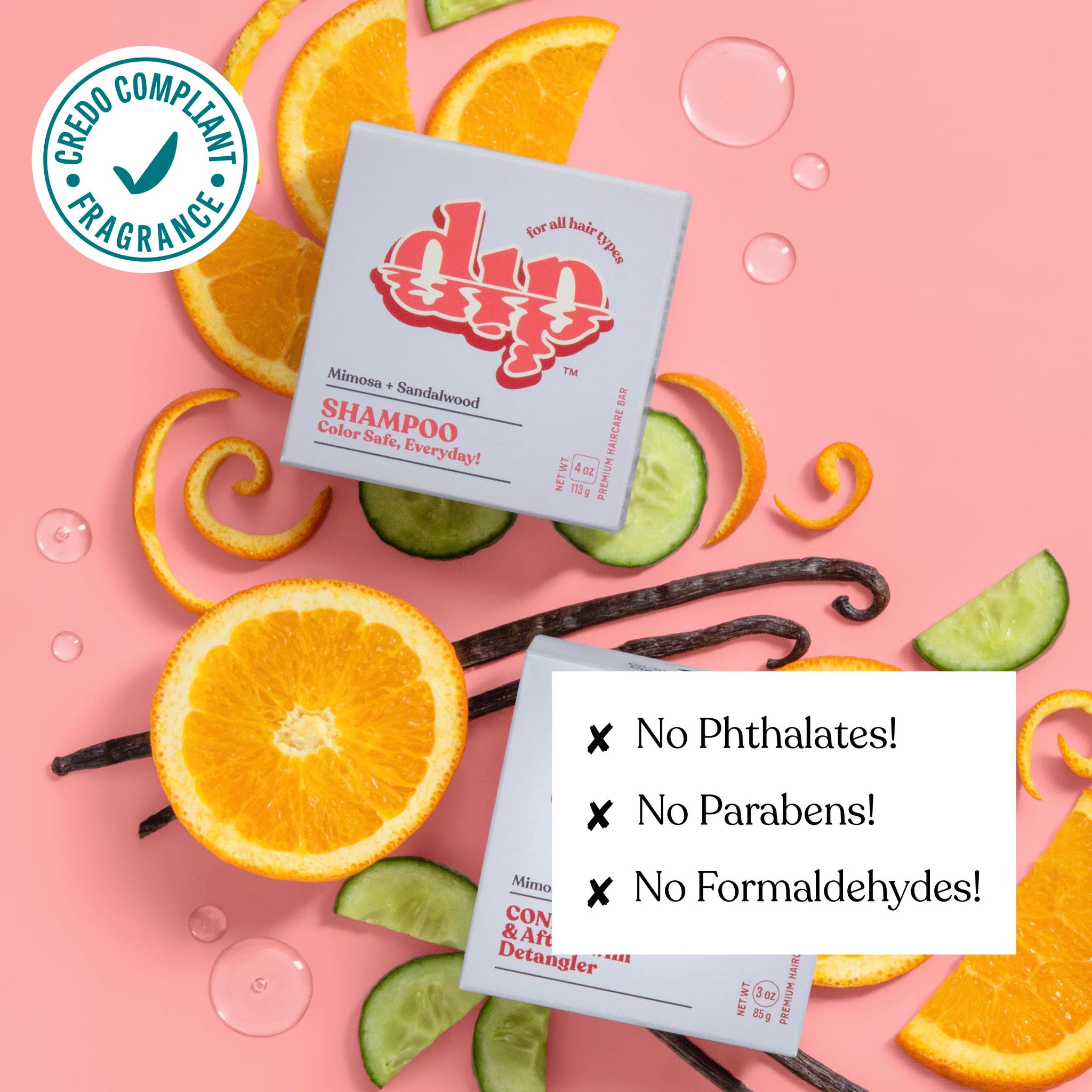 Color Safe Shampoo Bar Mimosa & Sandalwood | Dip – dip