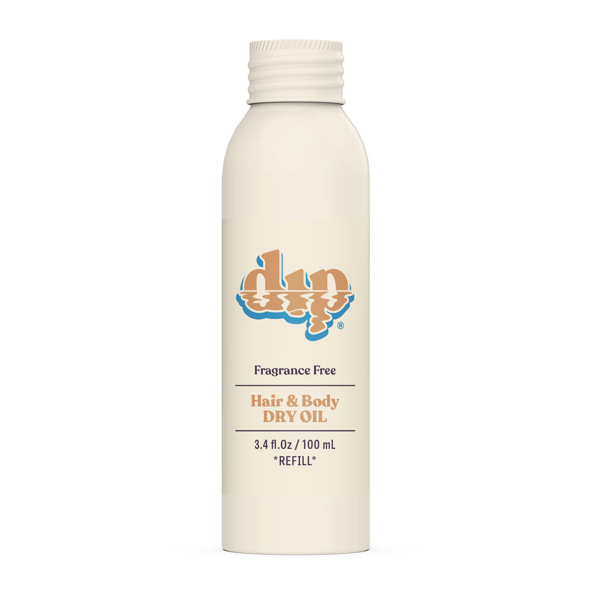 REFILL Hair & Body Dry Oil - Fragrance Free