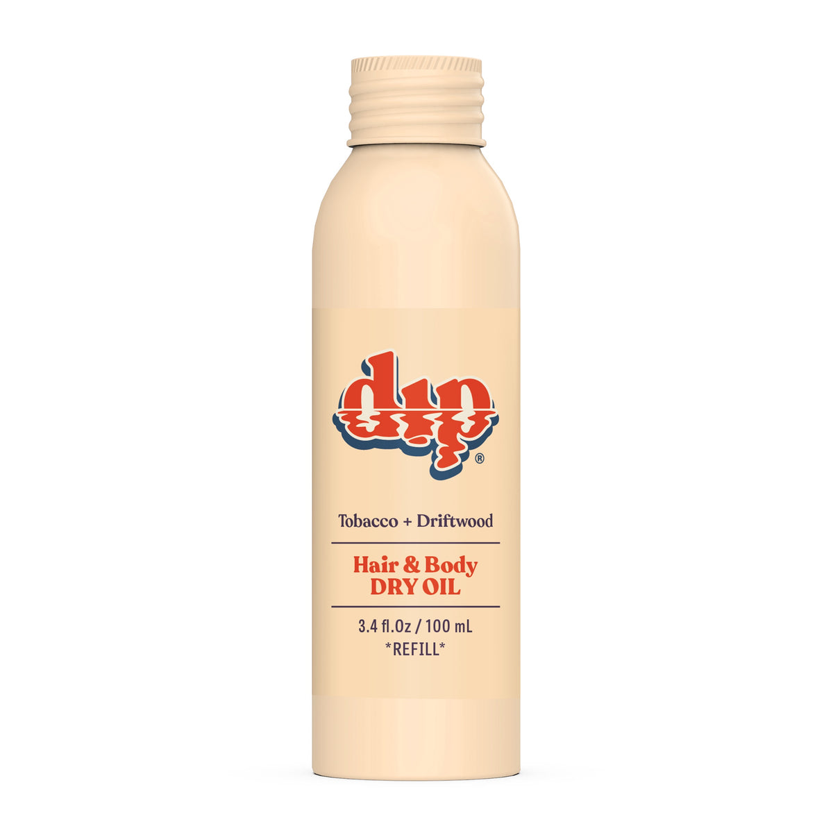 REFILL Hair & Body Dry Oil - Tobacco & Driftwood